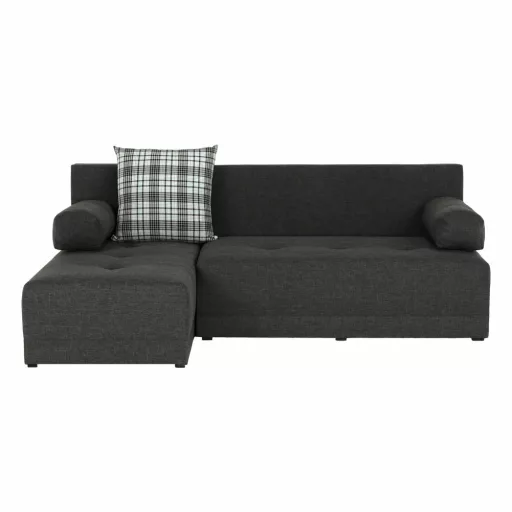 Sarokülőgarnitúra készlet, szürke melír /párnák minta, bal, MEXX NEW