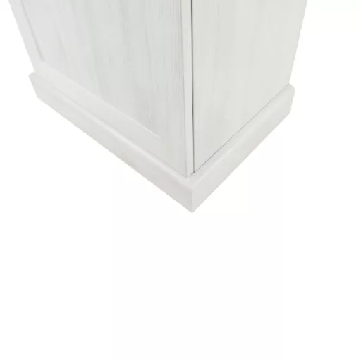 vitrines szekrény, északi sosna/vadtölgy, ROYAL W1D