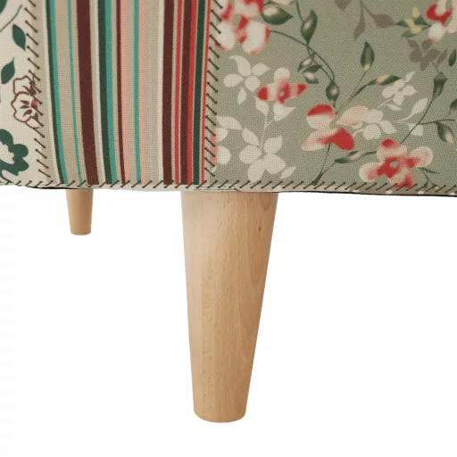 Füles fotel, szövet patchwork viorica 1, CHARLOT
