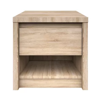 Éjjeliszekrény, DTD laminált, tölgy sonoma, NORTY