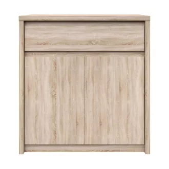 Komód, DTD laminált, tölgy sonoma, NORTY