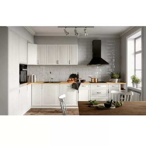 Nyitott felsőszekrény W200, fehér, SICILIA