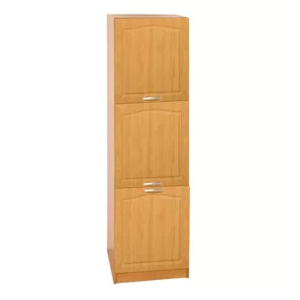   Magas konyhaszekrény, jobb, égerfa, LORA MDF NEW KLASIK S40/210/57
