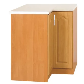   Konyhaszekrény, Alsó, Sarok, Jobbos, Éger, LORA MDF NEW KLASIK S90/90