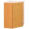 Sarok konyhaszekrény, felső, éger, balos, LORA MDF NEW KLASIK W60/60