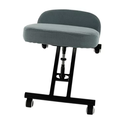 Ergonomikus zsámoly, világosszürke/fekete, KILIAN