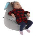 Babzsák, szürke szövet, BABY TYP 2