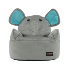 Babzsák, szürke szövet, BABY TYP 2