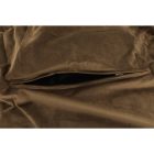 Babzsák, szürkésbarna TAUPE szövet, TRIKALO