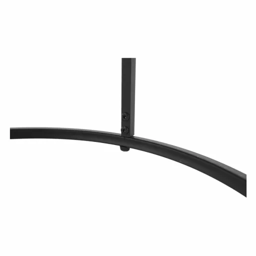 Két dohányzóasztal készlet, beton/fekete, IKLIN