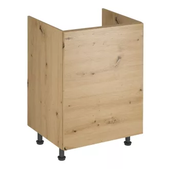   Mosogató szekrény, artisan tölgy, univerzális, LANGEN D60Z