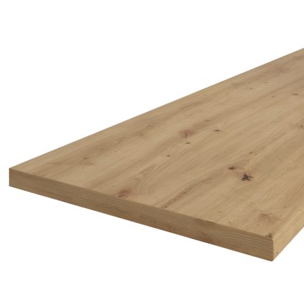 Munkalap, vastagság 3,8 cm, artisan tölgy