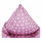 Babzsák, rózsaszín-lila/minta, TELDIN