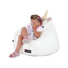 Babzsák unikornis, fehér, INOROG