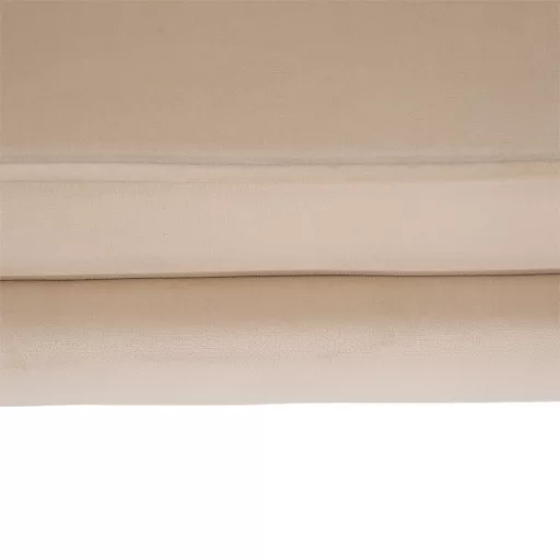 Pad Art-deco stílusban, bézs Velvet anyag/gold chróm-arany, NOBLIN