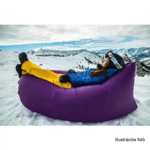 Felfújható babzsák/lazy bag, zöld, LEBAG