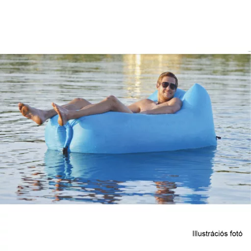 Felfújható babzsák/lazy bag, zöld, LEBAG