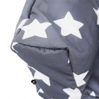 Babzsák, szürke/fehér, csillag minta, LURKO