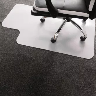   Védőalátét a szék alá, tejes, 90x120 cm, 1,8 mm, ELLIE NEW TYP 9