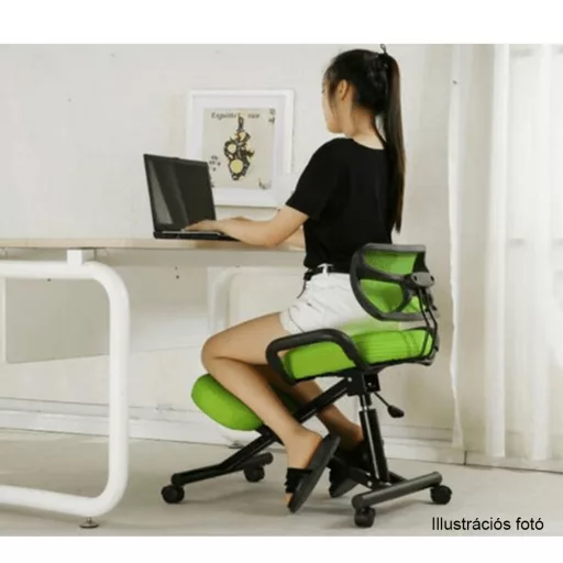 Ergonomikus zsámoly, rózsaszín/fekete, RUFUS