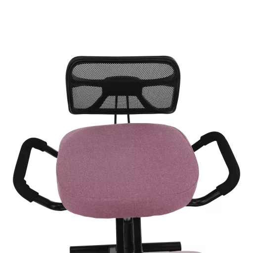 Ergonomikus zsámoly, rózsaszín/fekete, RUFUS