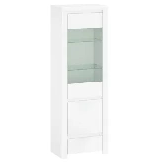 Vitrin 1D1W1S, fehér fényes, LINDY
