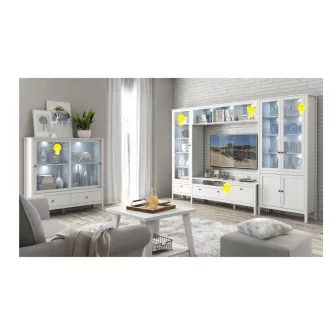   LED világítás, 4-pontos, fehér, OLJE, BORAS, CONRAD, BENOL, AMONI, VELIS