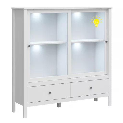 LED világítás, 4-pontos, fehér, OLJE, BORAS, CONRAD, BENOL, AMONI, VELIS