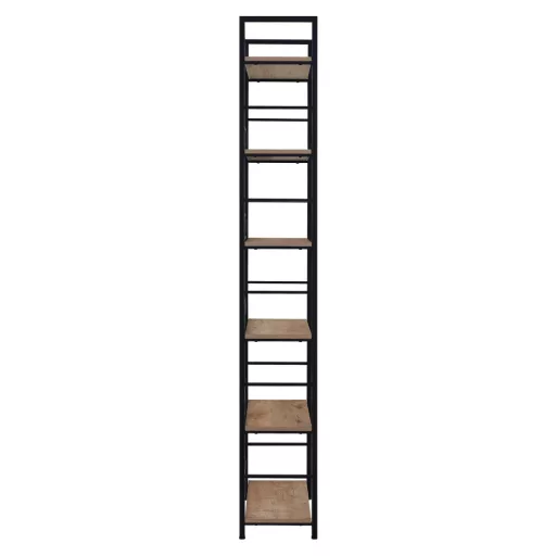 Polcállvány, fekete/tölgy, KELER TYP 3