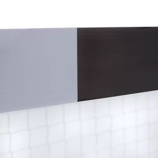 Montessori ágy, természetes/fehér/fekete, 90x200, FUTAL