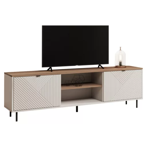 TV asztal, kasmír/castello tölgy, EYCO 2D/180