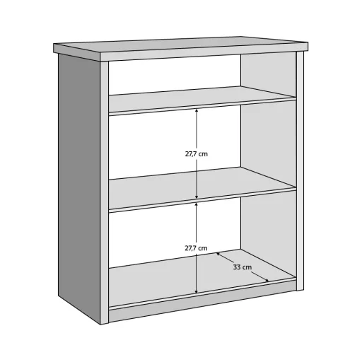 Komód, antracit/cremona tölgy, ADAPO ADP04