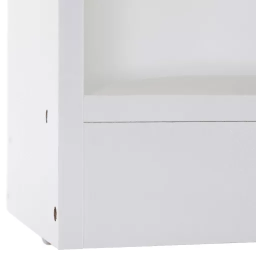 Polcállvány piramis, fehér, TRINIS