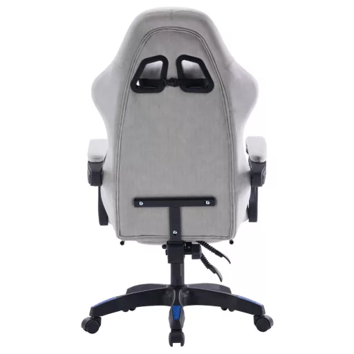 Irodai/gamer szék, szürke/kék, ZODIA