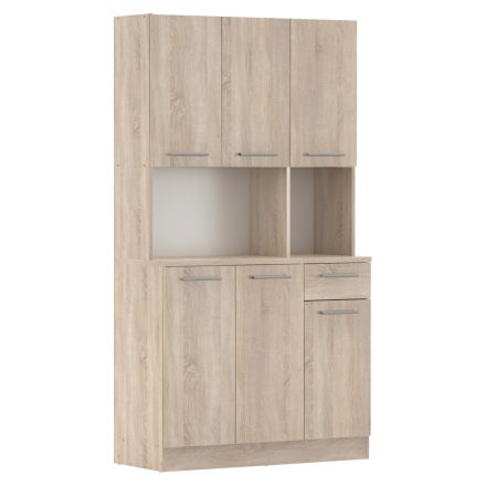 Hatajtós szekrény, sonoma tölgy, PELION NEW