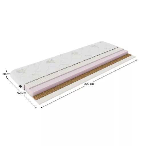 Matrac, habmatrac, 160x200, SILVERHARD NEW