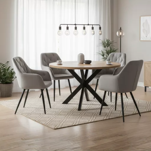 Design fotel, szürke Velvet szövet, VERIO NEW
