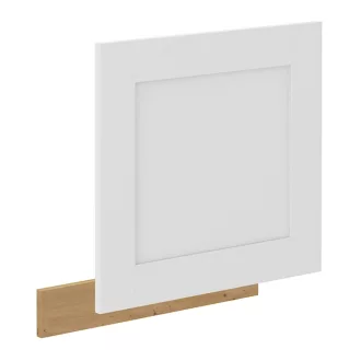   Ajtó mosogatógéphez, fehér/artisan tölgy, LULA ZM 570x596