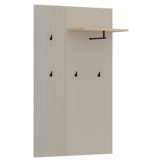   Akasztópanel 85, szürkésbarna Taupe/silverjack tölgy, DOMCA