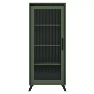 Vitrin, smoke zöld/fekete, LONGY REG1W