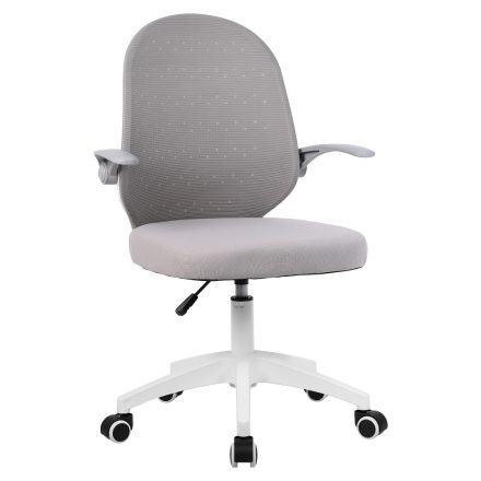 Irodai szék, szürke/fehér, PASTURA