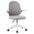Irodai szék, szürke/fehér, PASTURA