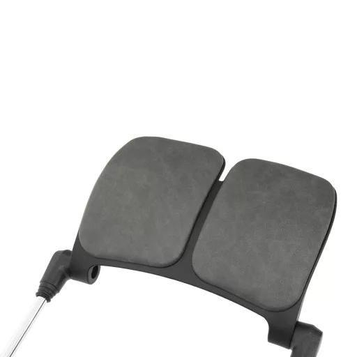 Irodai szék, sötétszürke/fekete, teherbírás 150 kg, VILMER