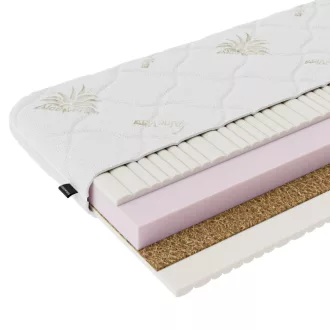 Feltekert matrac, habmatrac, 140x200, SILVERHARD NEW